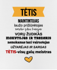 puodelis  tėtis visų galų meistars